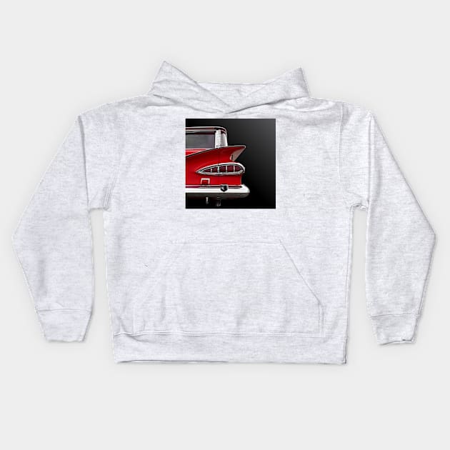 Classic Car 1959 Kids Hoodie by Beate Gube